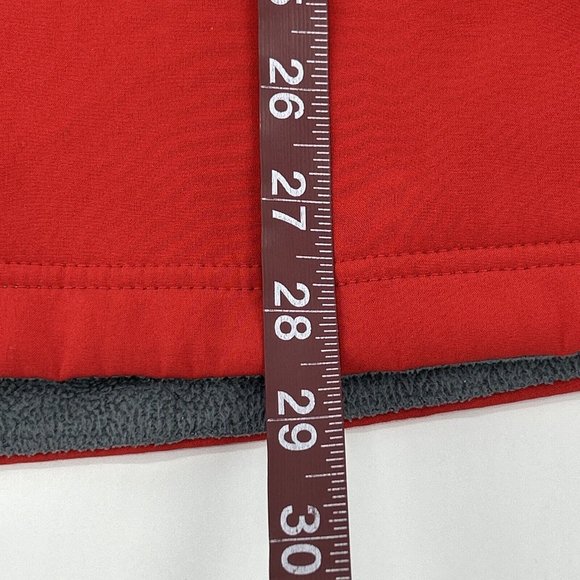 The Ohio State‎ Buckeyes Men's XXL Red Fleece Lined Full Zip Softshell The Oval - Picture 9 of 10